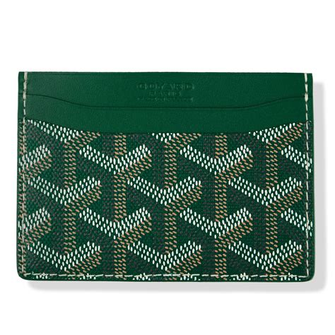 designer card holder goyard|goyard saint sulpice card holder.